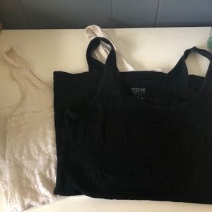 Lace tank tops